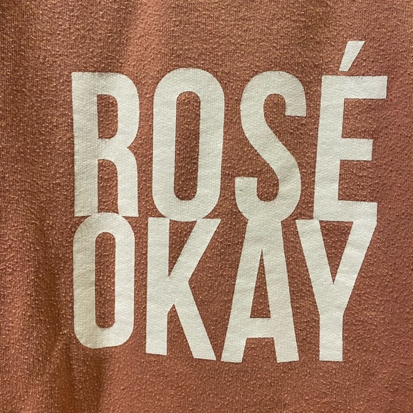 Brunette The Label Rosé Okay Sweatshirt - Picture 3 of 4